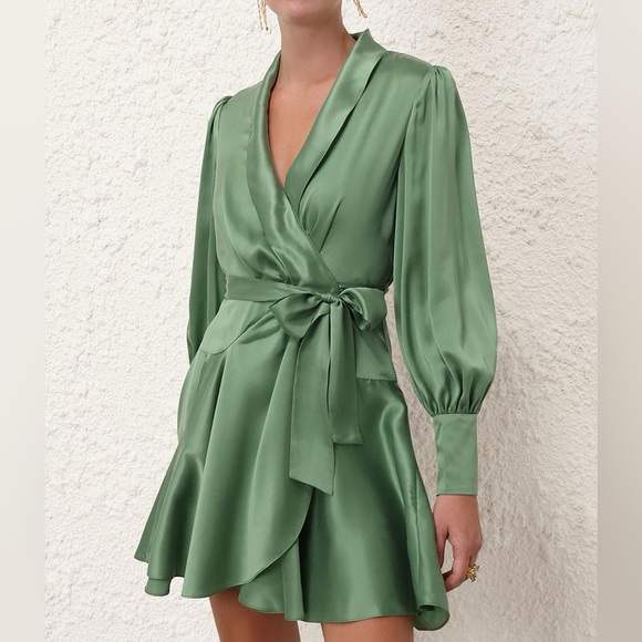 Zimmermann Wrap Dress - Picture 1 of 4